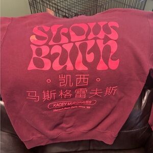 Kacey Musgraves SLOWBURN hoodie. Size Small